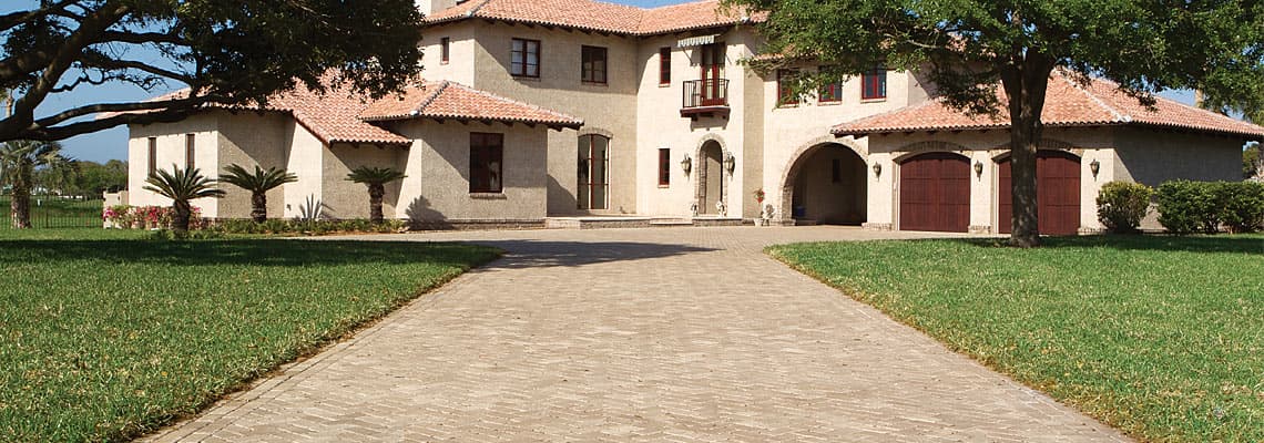 4x8 Brick Antiqued concrete paver material photo 1