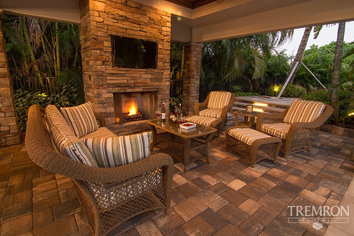 Mega Olde Towne Remodel concrete paver material photo 3