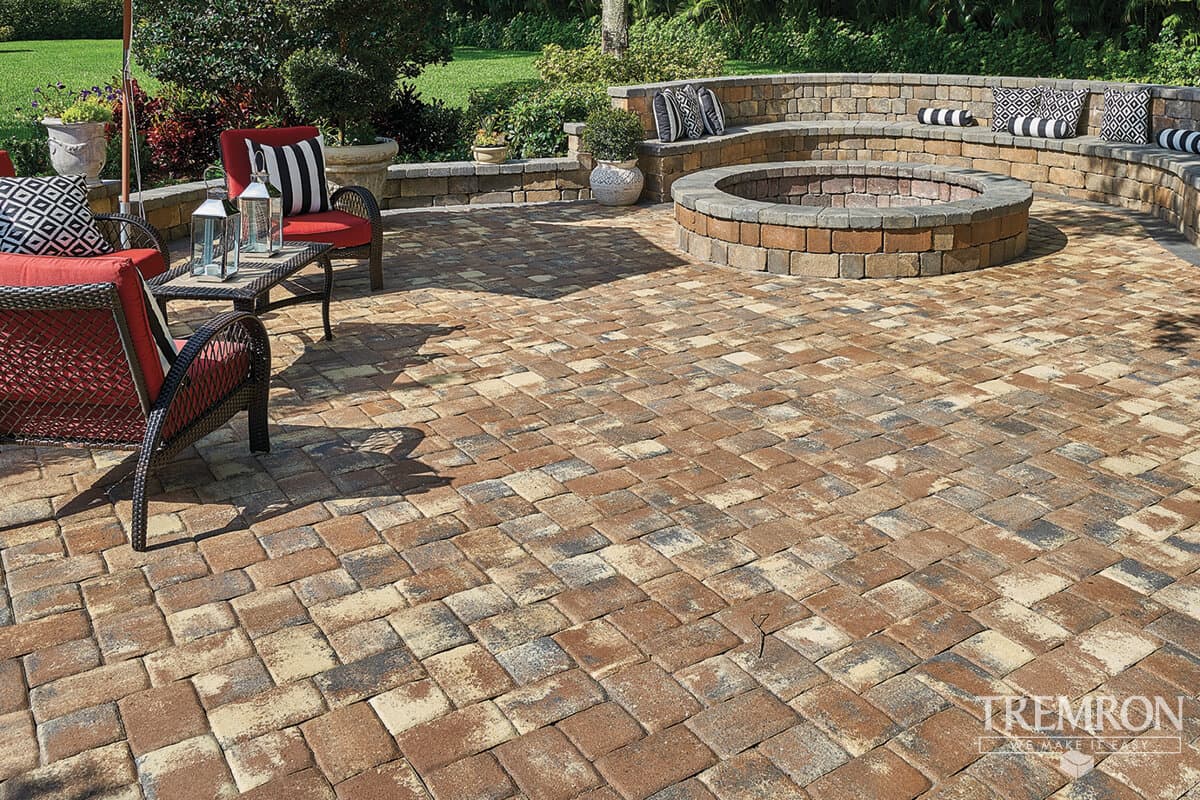 Olde Towne concrete paver material photo 4