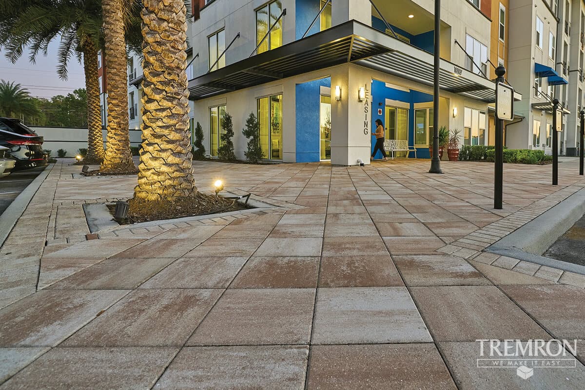 Park Plaza concrete paver material photo 3