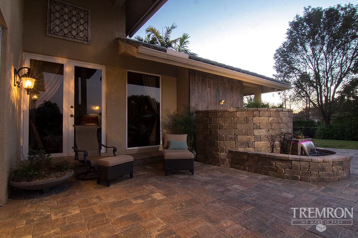 Stonehurst Antiqued concrete paver material photo 4