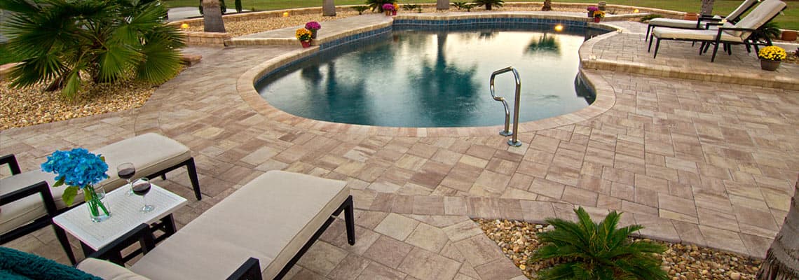 Stonehurst Remodel concrete paver material photo 1