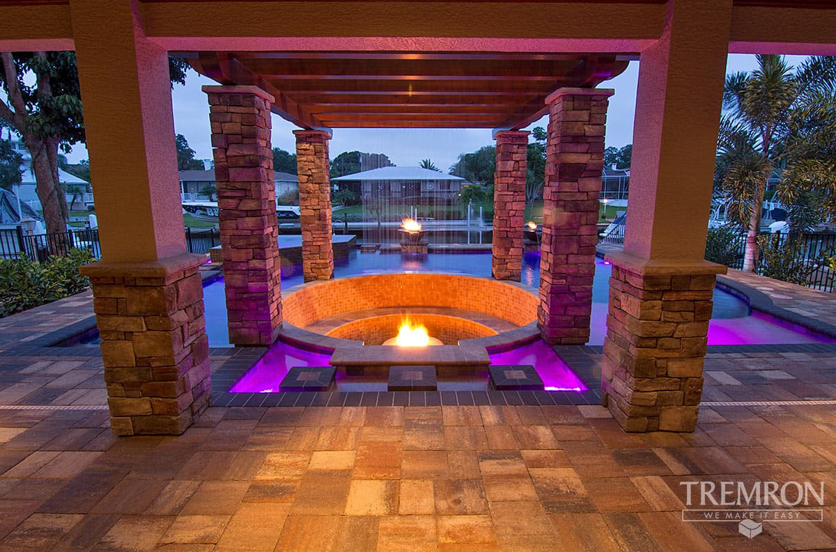 Stonehurst Remodel concrete paver material photo 3