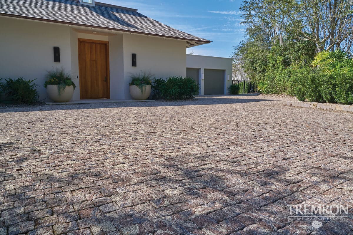 Tuscany 100mm concrete paver material photo 3
