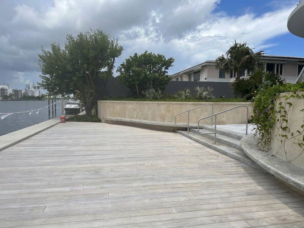 Pool Deck Pavers project in Aventura, FL by Driveway & Paver Solutions