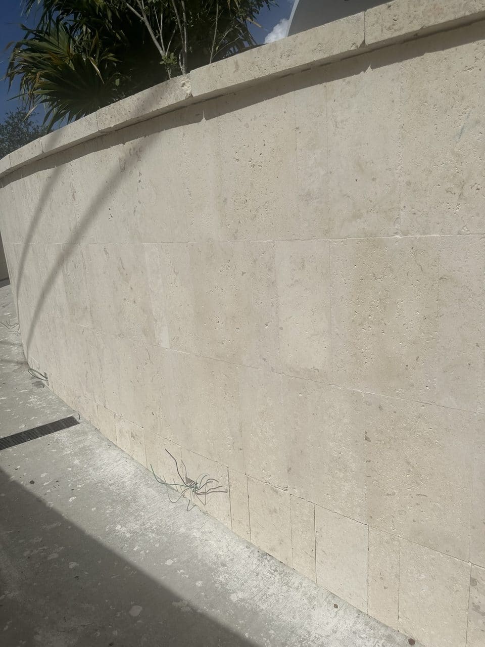 Stone Veneer project in Aventura, FL by Driveway & Paver Solutions