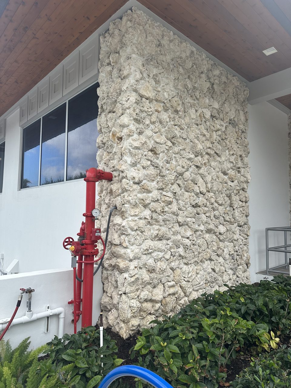 Stone Veneer project in Boca Raton, FL by Driveway & Paver Solutions