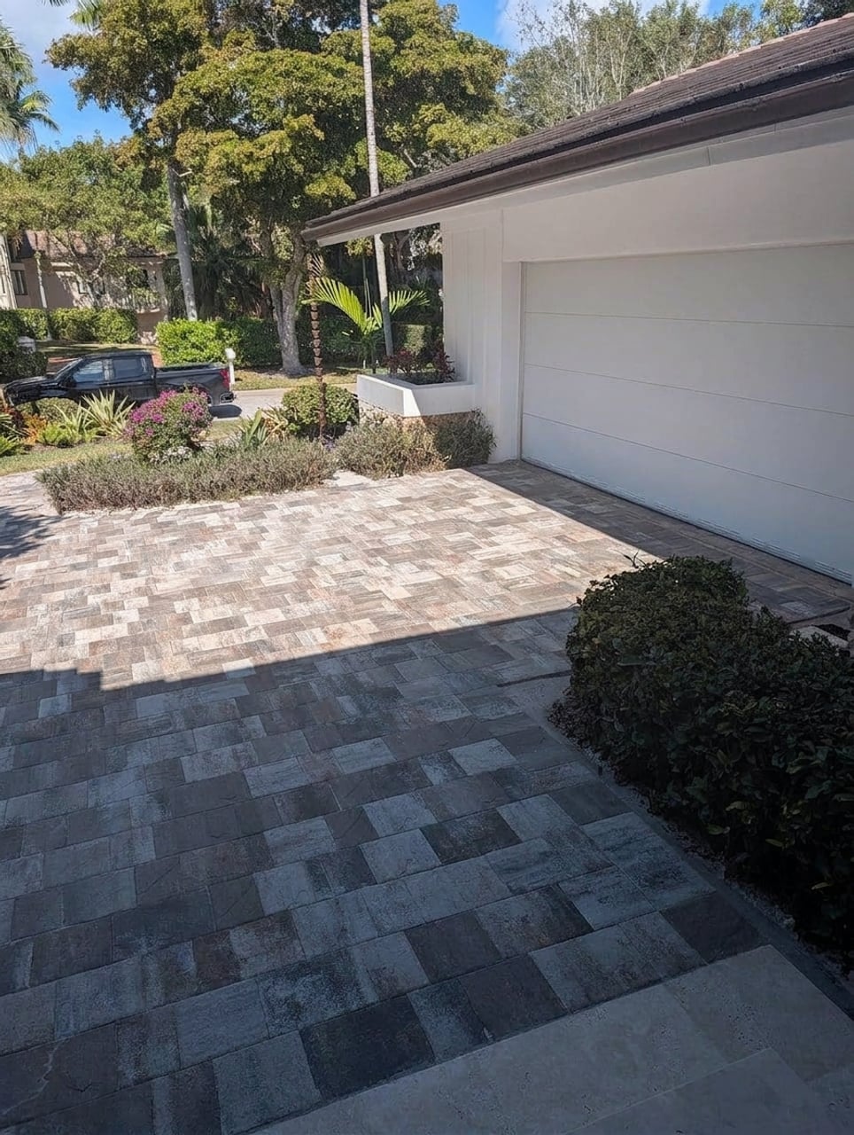 Driveway Pavers project in Coral Gables, FL by Driveway & Paver Solutions