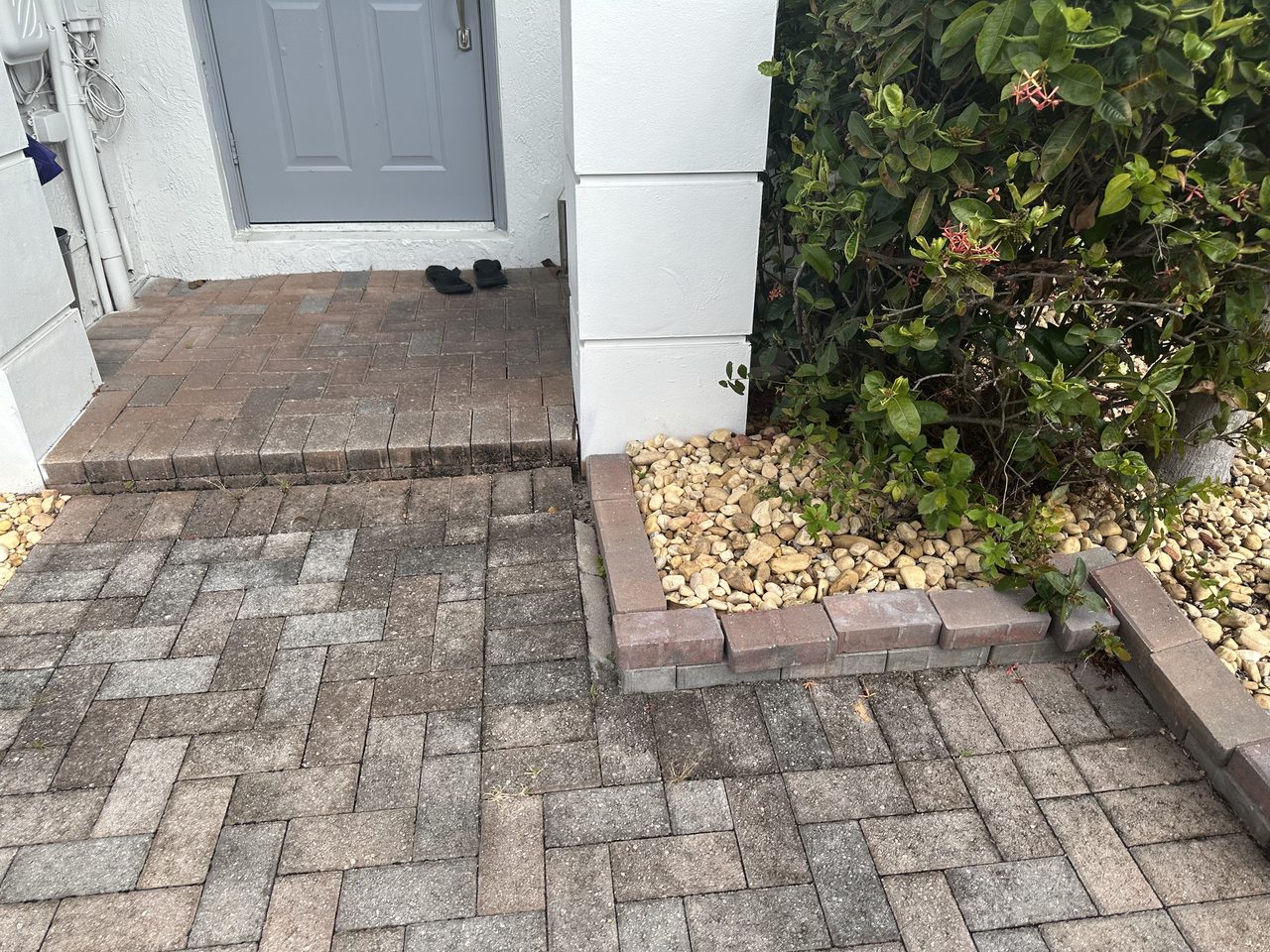 Patio & Walkway Pavers project in Doral, FL by Driveway & Paver Solutions