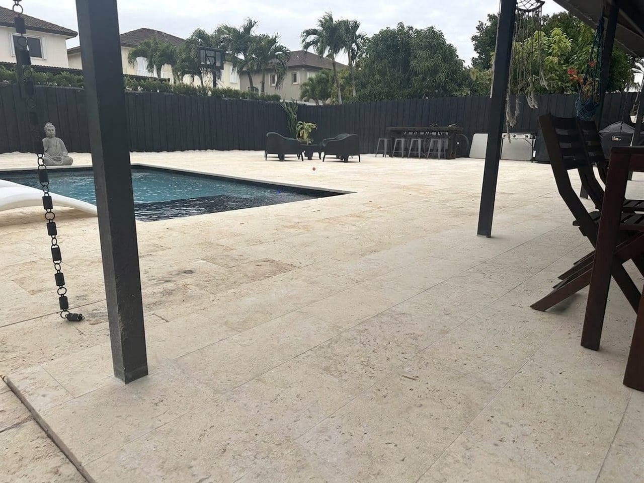 Pool Deck Pavers project in Doral, FL by Driveway & Paver Solutions