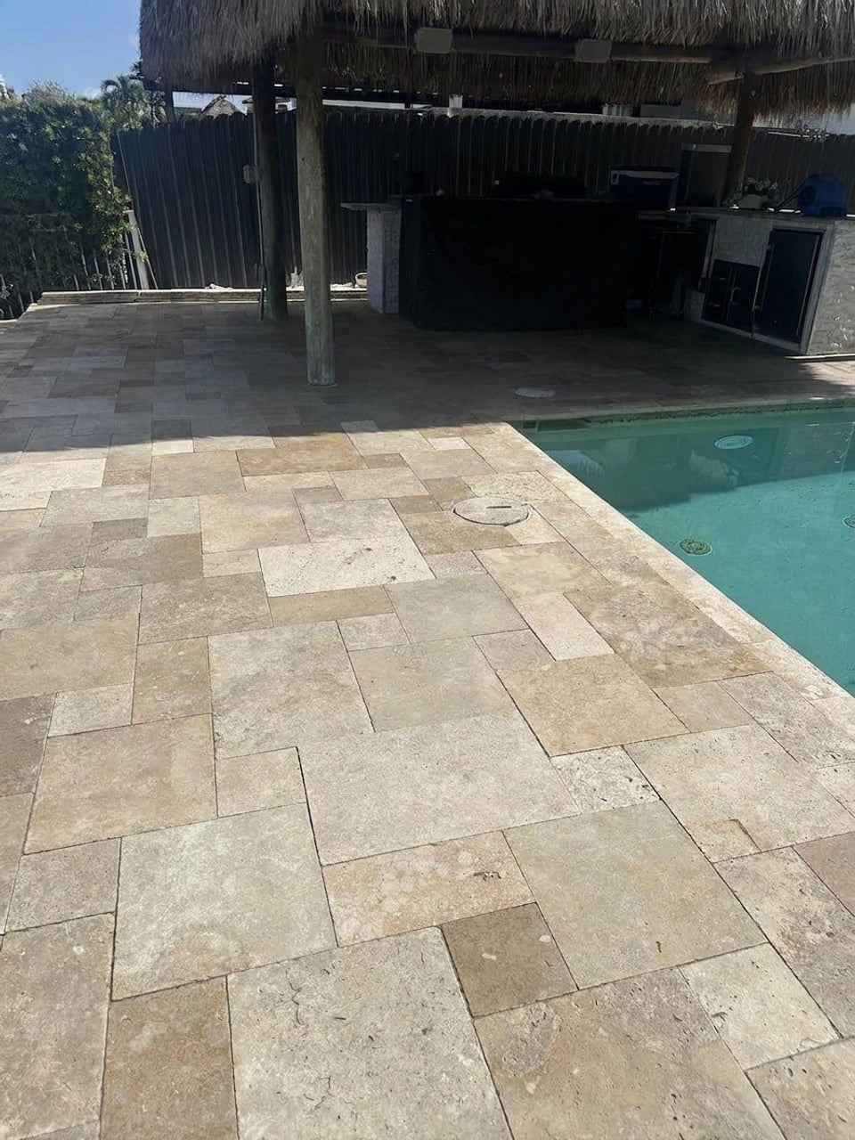 Pool Deck Pavers project in Doral, FL by Driveway & Paver Solutions