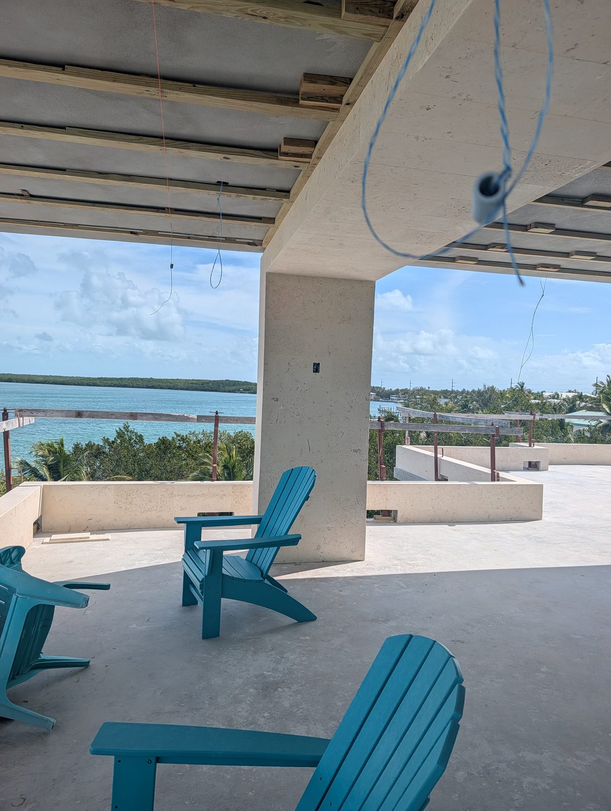 Coral stone installation on a 50,000 sq ft Islamorada, FL estate by Driveway & Paver Solutions