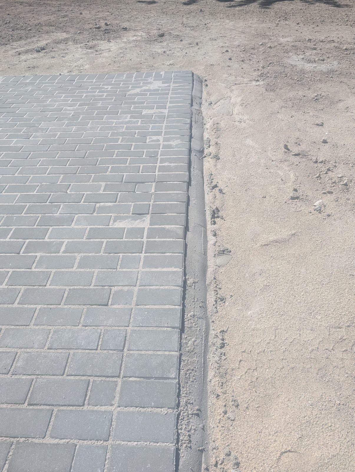 Coral stone walkway pavers on a 50,000 sq ft Islamorada, FL estate by Driveway & Paver Solutions