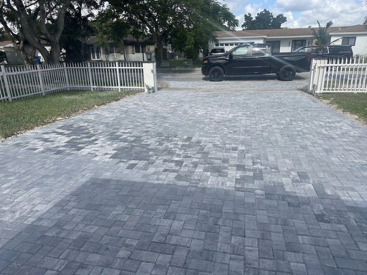 Driveway Pavers project in Kendall, FL by Driveway & Paver Solutions