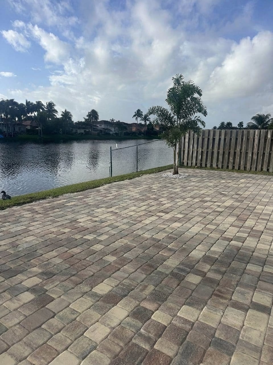 Pool Deck Pavers project in Kendall, FL by Driveway & Paver Solutions