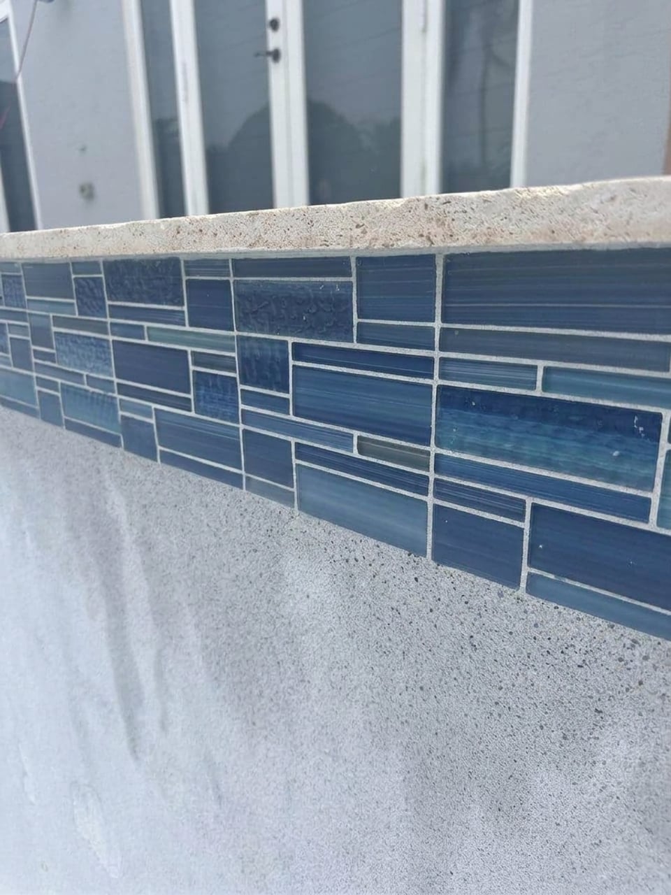 Stone Veneer project in Kendall, FL by Driveway & Paver Solutions