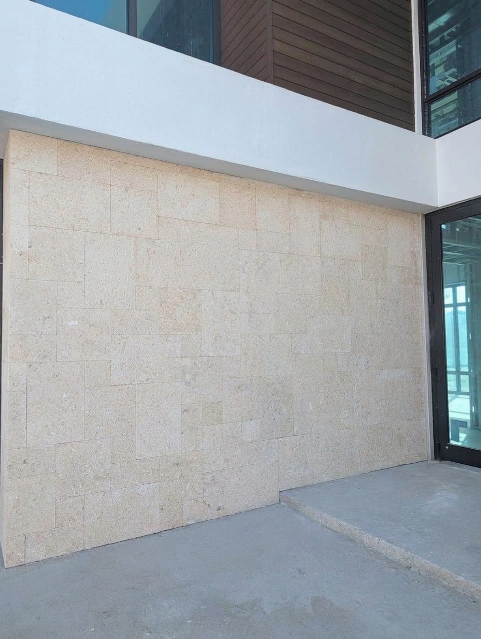 Stone Veneer project in Kendall, FL by Driveway & Paver Solutions