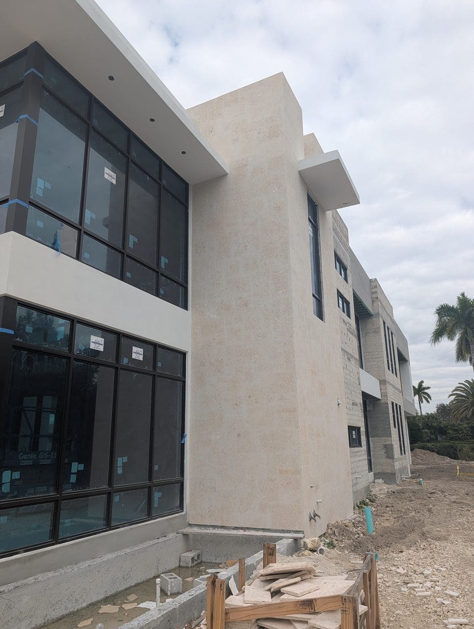 Stone Veneer project in Kendall, FL by Driveway & Paver Solutions