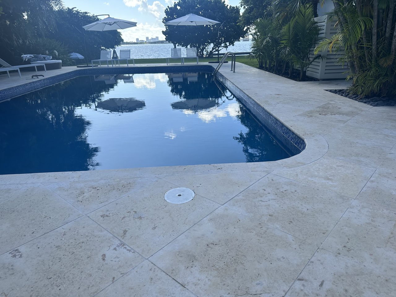 Pool Deck Pavers project in Miami Beach, FL by Driveway & Paver Solutions