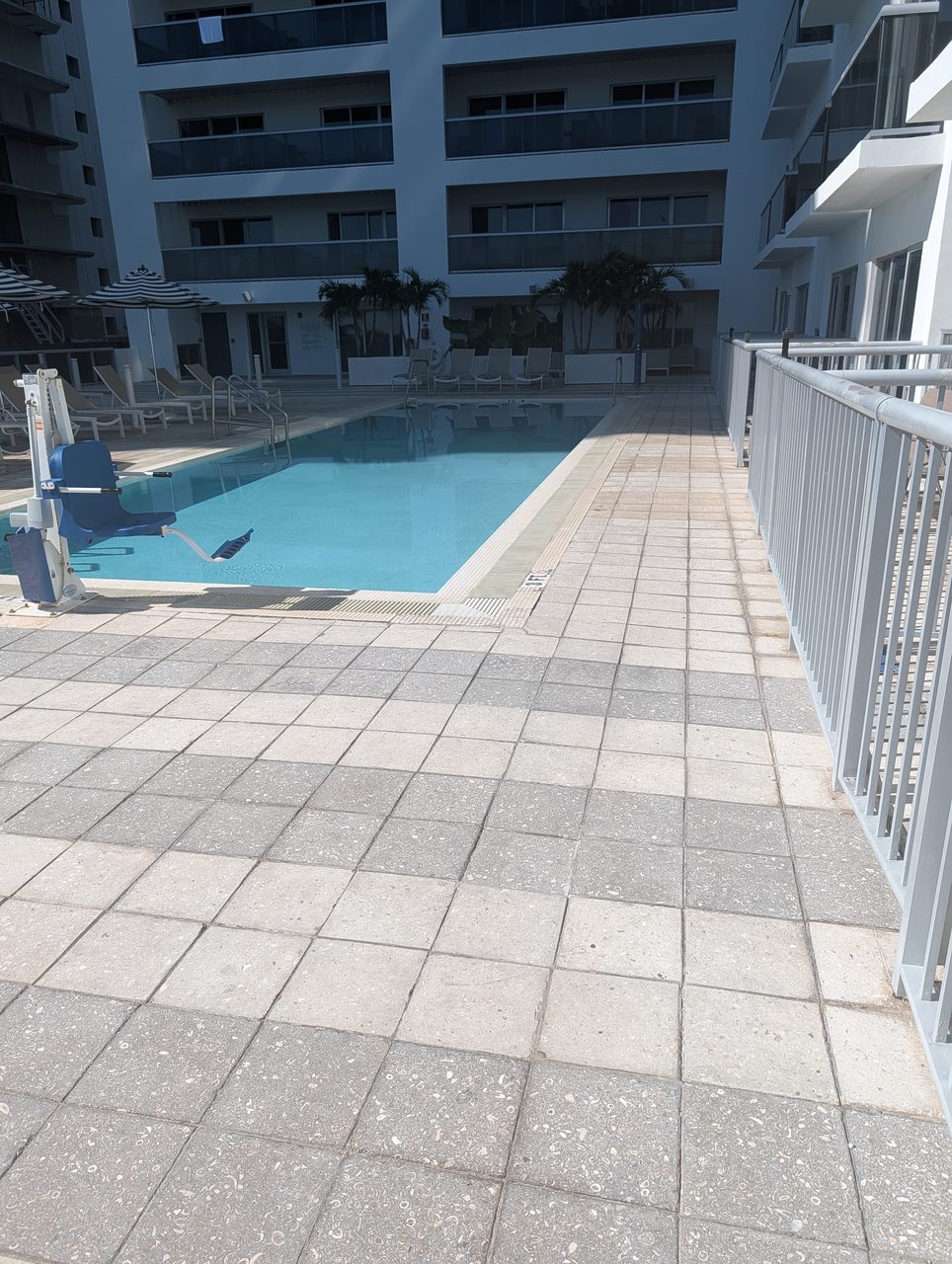 Pool Deck Pavers project in Miami Beach, FL by Driveway & Paver Solutions