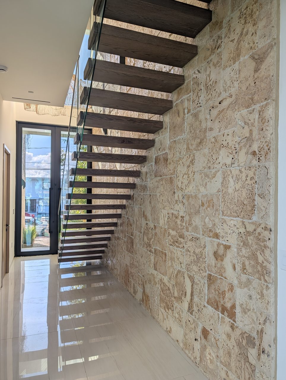 Stone Veneer project in Miami Beach, FL by Driveway & Paver Solutions