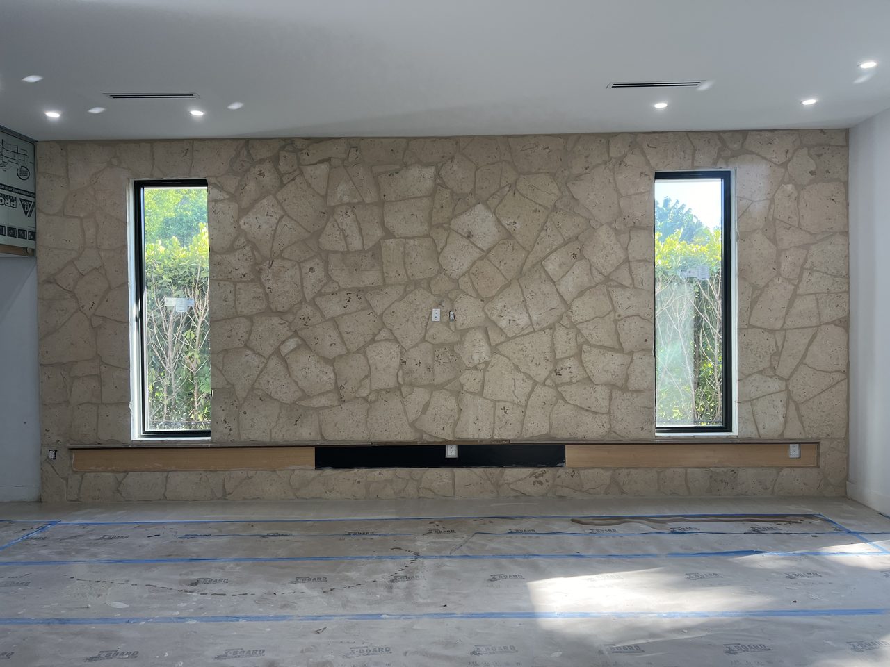 Stone Veneer project in Miami Beach, FL by Driveway & Paver Solutions