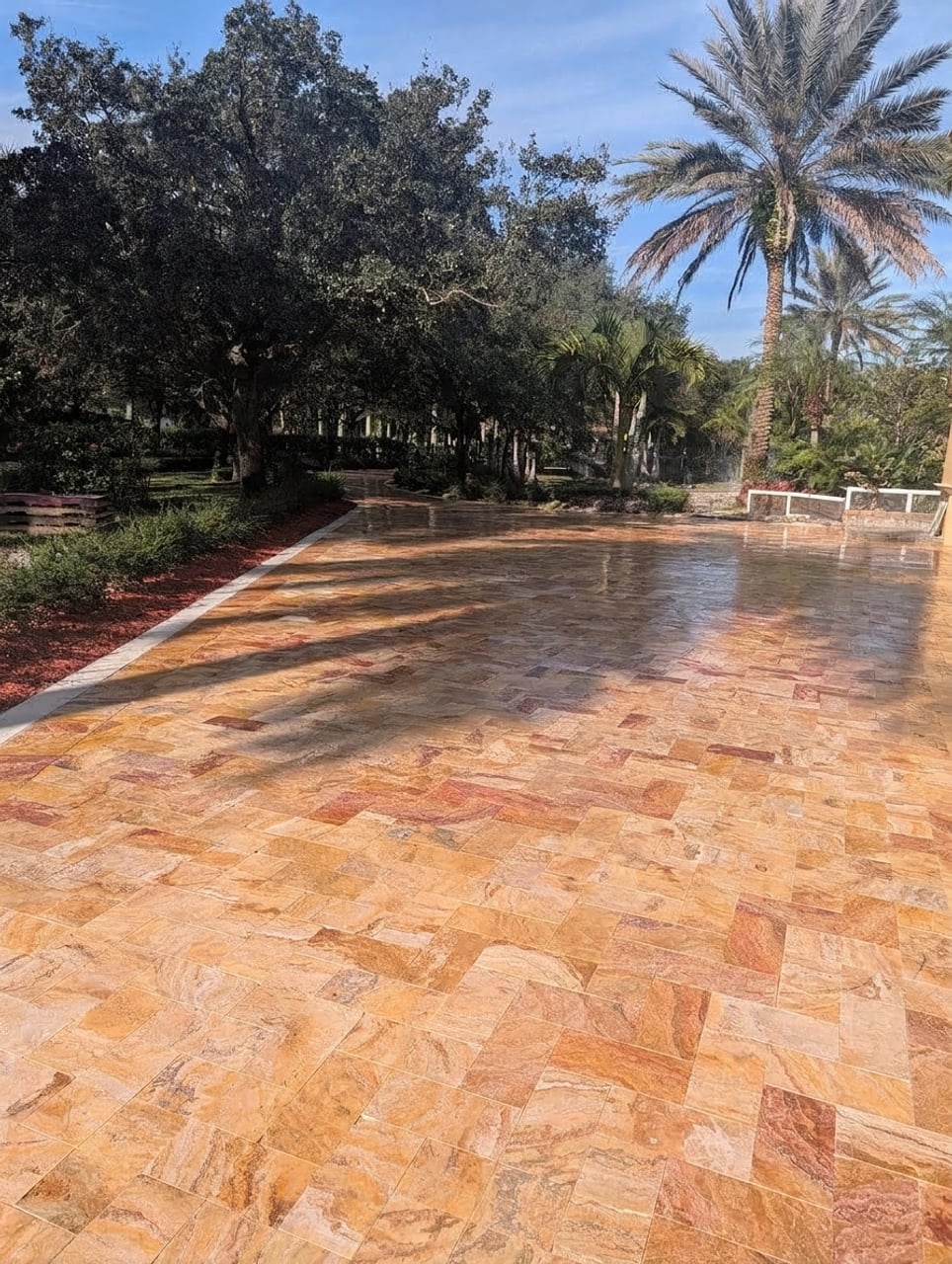 Pool Deck Pavers project in Pembroke Pines, FL by Driveway & Paver Solutions