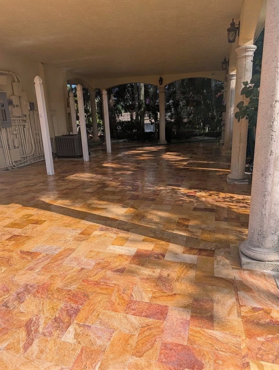 Pool Deck Pavers project in Pembroke Pines, FL by Driveway & Paver Solutions