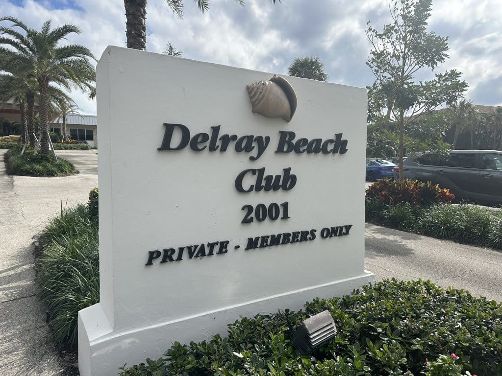 Delray Beach Club hardscape project by Driveway & Paver Solutions