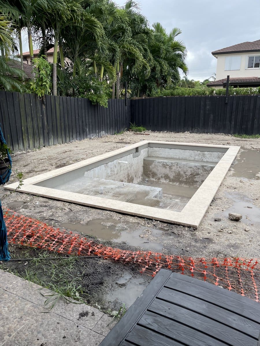 Paver Installation in Miami Lakes FL - Installation in progress