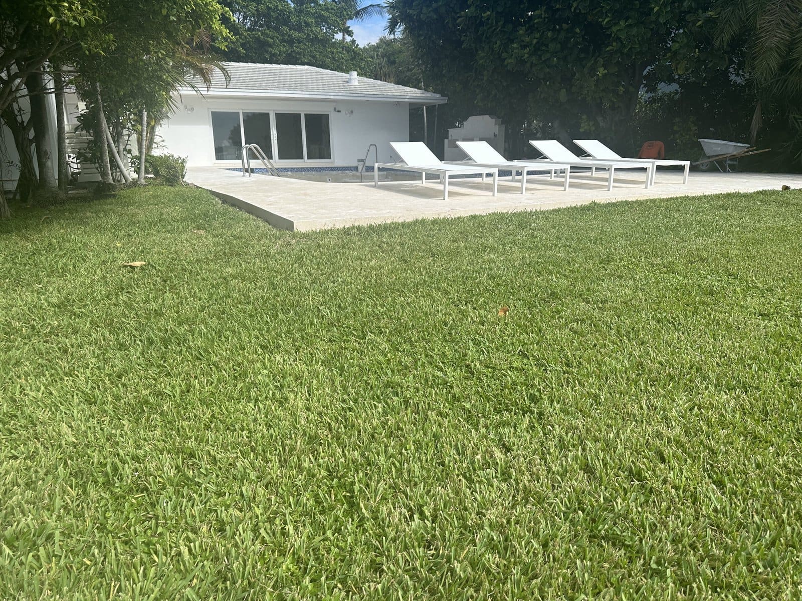 Paver Installation in Miami FL - Installation in progress