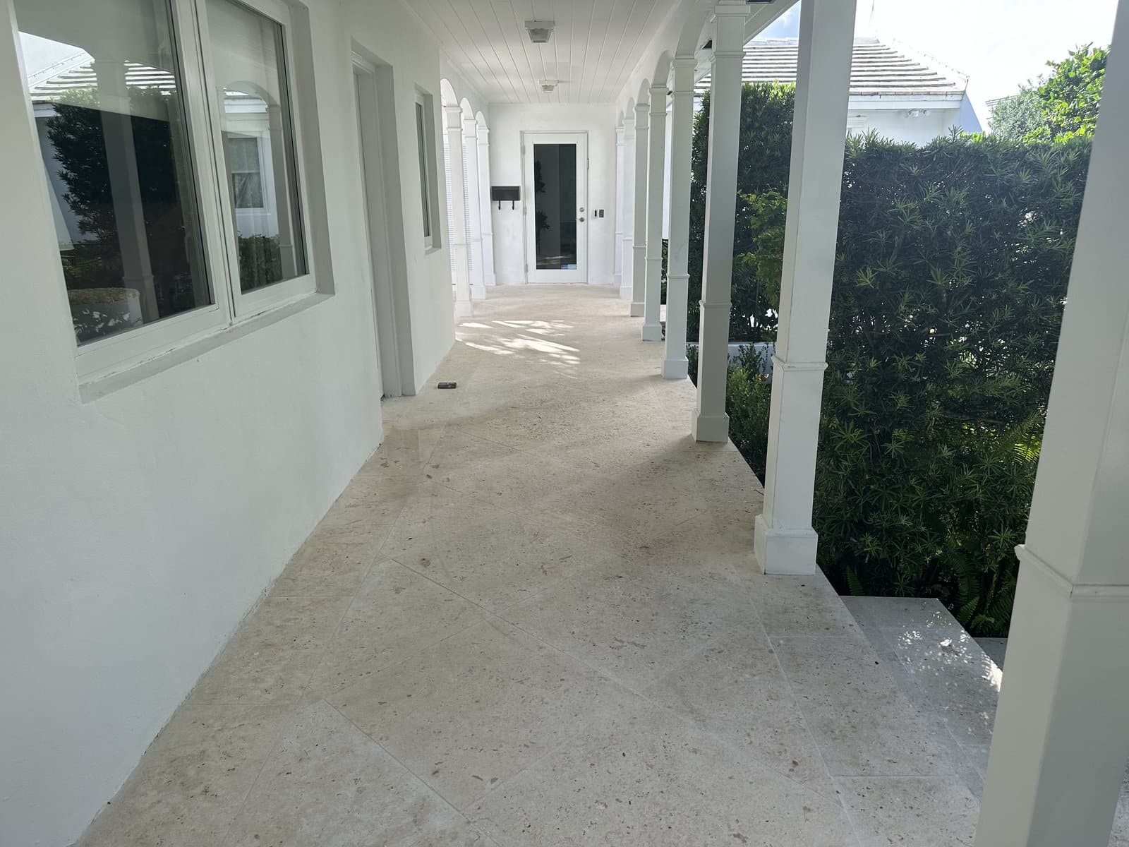 Paver Installation in Miami FL - Installation in progress