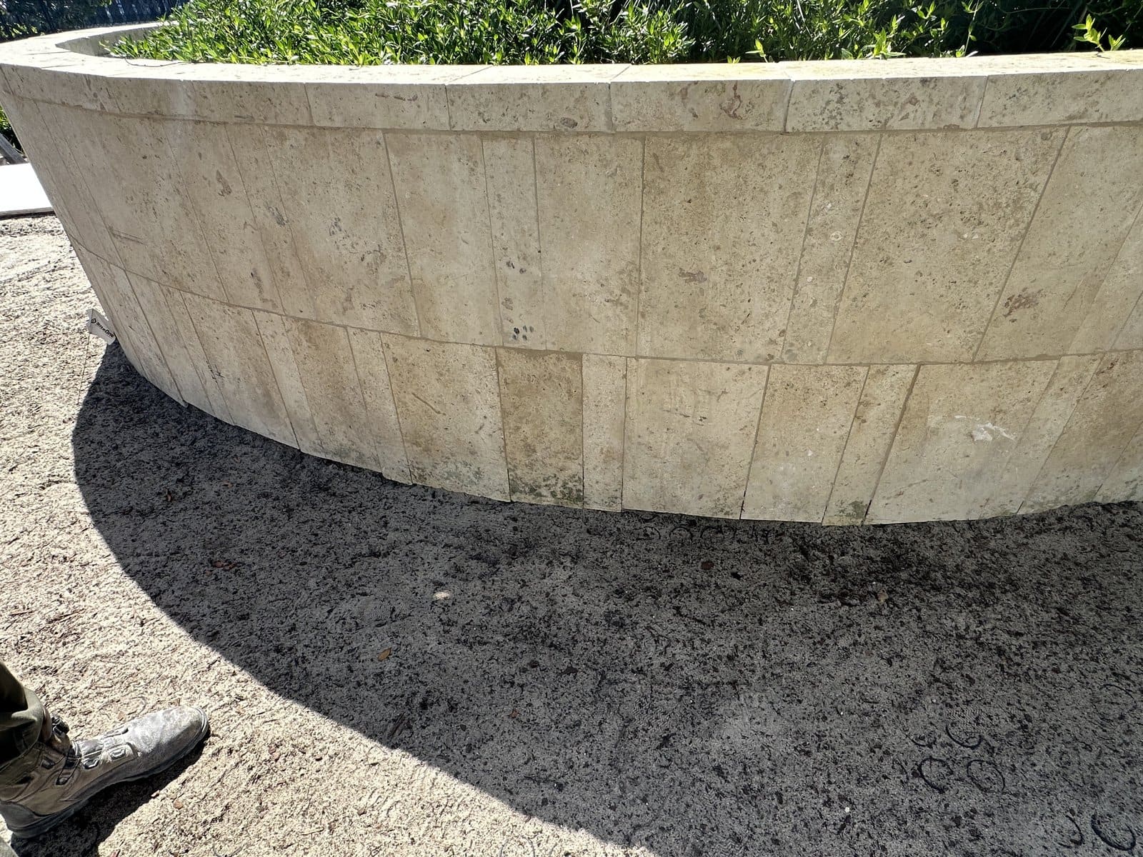 Paver Installation in Surfside FL - Installation in progress