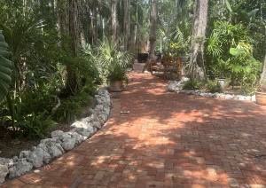 Driveway & Paver Solutions' Chicago brick walkway, seamlessly integrating timeless charm with modern functionality.